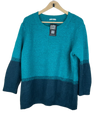 Winter Knitted Tops | TU | Preloved Branded | Turquoise Acrylic | Premium | OTS Thrift Store Lahore Pakistan