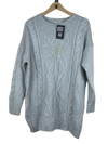 Excellent Condition Winter Knitted Tops | Preloved George | Grey Acrylic | Thrift Shop for Women Lahore Pakistan | OTS