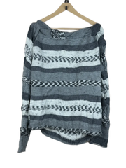 Excellent Condition Winter Knitted Tops | Preloved Unknow | Multi Acrylic | Thrift Shop for Women Karachi Pakistan | OTS