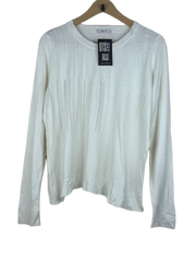 Winter Knitted Tops | TU | Preloved Branded | White Acrylic | Premium | OTS Thrift Store Lahore Pakistan