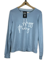 Preloved Premium Winter Knitted Tops by Sleepwear, SkyBlue Polyester for Women - OTS Thrift Shop Islamabad Pakistan