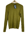 Winter Knitted Tops | TU | Preloved Branded | Olive Viscose | Premium | OTS Thrift Store Islamabad Pakistan