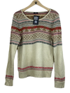 UK Imported secondhand Winter Knitted Tops - F&F brand, Beige Acrylic, Premium condition, for Women - Online Thrift Store Islamabad Pakistan