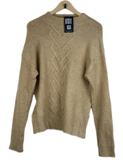 Shop Premium Winter Knitted Tops by George | Preloved Branded Clothes | Brown Acrylic | Women | OTS Thrift Store Karachi Pakistan