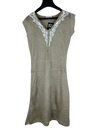 Preloved Excellent Winter Knitted Tops by Massimo Dutti, Beige Cotton for Women - OTS Thrift Shop Peshawar Pakistan