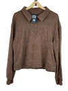 Excellent Condition Winter Knitted Tops | Preloved Dazy | Brown Polyester | Thrift Shop for Women Peshawar Pakistan | OTS