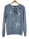 Premium Plus Condition Winter Knitted Tops | Preloved Peacocks | Grey Viscose | Thrift Shop for Women Islamabad Pakistan | OTS