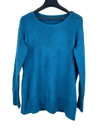 Shop Premium Plus Winter Knitted Tops by Anya Madsen | Preloved Branded Clothes | DarkBlue Acrylic | Women | OTS Thrift Store Lahore Pakistan