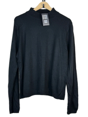 Shop Premium Winter Knitted Tops by Matalan | Preloved Branded Clothes | Black Acrylic | Women | OTS Thrift Store Islamabad Pakistan