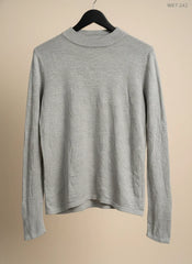 Premium Condition Winter Knitted Tops | Preloved Classic | Gray ACRYLIC | Thrift Shop for Women Karachi Pakistan | OTS