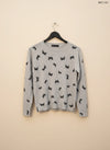 Secondhand Branded Winter Knitted Tops by Marks & Spencer, Gray acrylic fabric, Premium condition, for Women - Online Thrift Shop Islamabad Pakistan