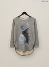 Winter Knitted Tops | Unknown | Preloved Branded | Brown acrylic | Premium | OTS Thrift Store Lahore Pakistan
