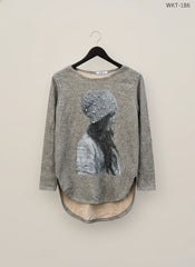 Winter Knitted Tops | Unknown | Preloved Branded | Brown acrylic | Premium | OTS Thrift Store Lahore Pakistan