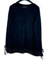 Winter Knitted Tops | Monsoon | Preloved Branded | Black Polyester | Premium Plus | OTS Thrift Store Karachi Pakistan