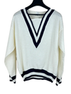 UK Imported secondhand Winter Knitted Tops - Rebecca Lee brand, OffWhite Acrylic, Premium Plus condition, for Women - Online Thrift Store Islamabad Pakistan