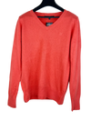 UK Imported secondhand Winter Knitted Tops - Crew Clothing brand, Burgundy Red Merino Wool, Premium Plus condition, for Women - Online Thrift Store Karachi Pakistan