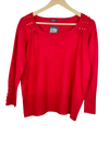 UK Imported secondhand Winter Knitted Tops - Roman brand, Red Viscose, Premium Plus condition, for Women - Online Thrift Store Karachi Pakistan
