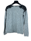 Preloved Premium Plus Winter Knitted Tops by Atmosphere, Grey Nylon for Women - OTS Thrift Shop Peshawar Pakistan