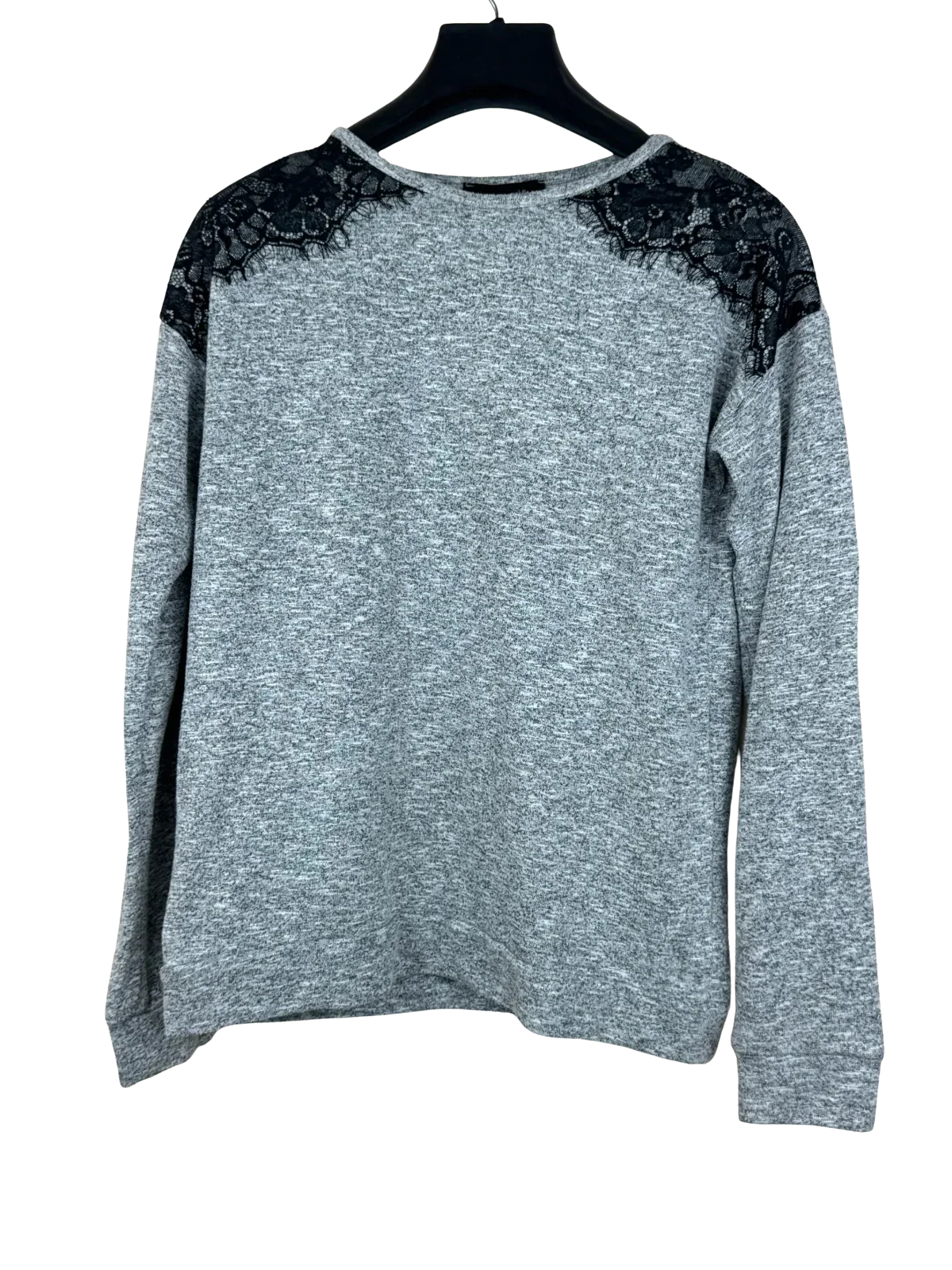 Preloved Premium Plus Winter Knitted Tops by Atmosphere, Grey Nylon for Women - OTS Thrift Shop Peshawar Pakistan