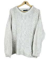 Preloved Premium Winter Knitted Tops by Atmosphere, Offwhite Acrylic for Women - OTS Thrift Shop Islamabad Pakistan