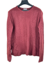 Secondhand Branded Winter Knitted Tops by TXM, Maroon Acrylic fabric, Premium Plus condition, for Women - Online Thrift Shop Karachi Pakistan