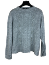 Preloved Premium Winter Knitted Tops by Papaya, Grey Acrylic for Women - OTS Thrift Shop Karachi Pakistan