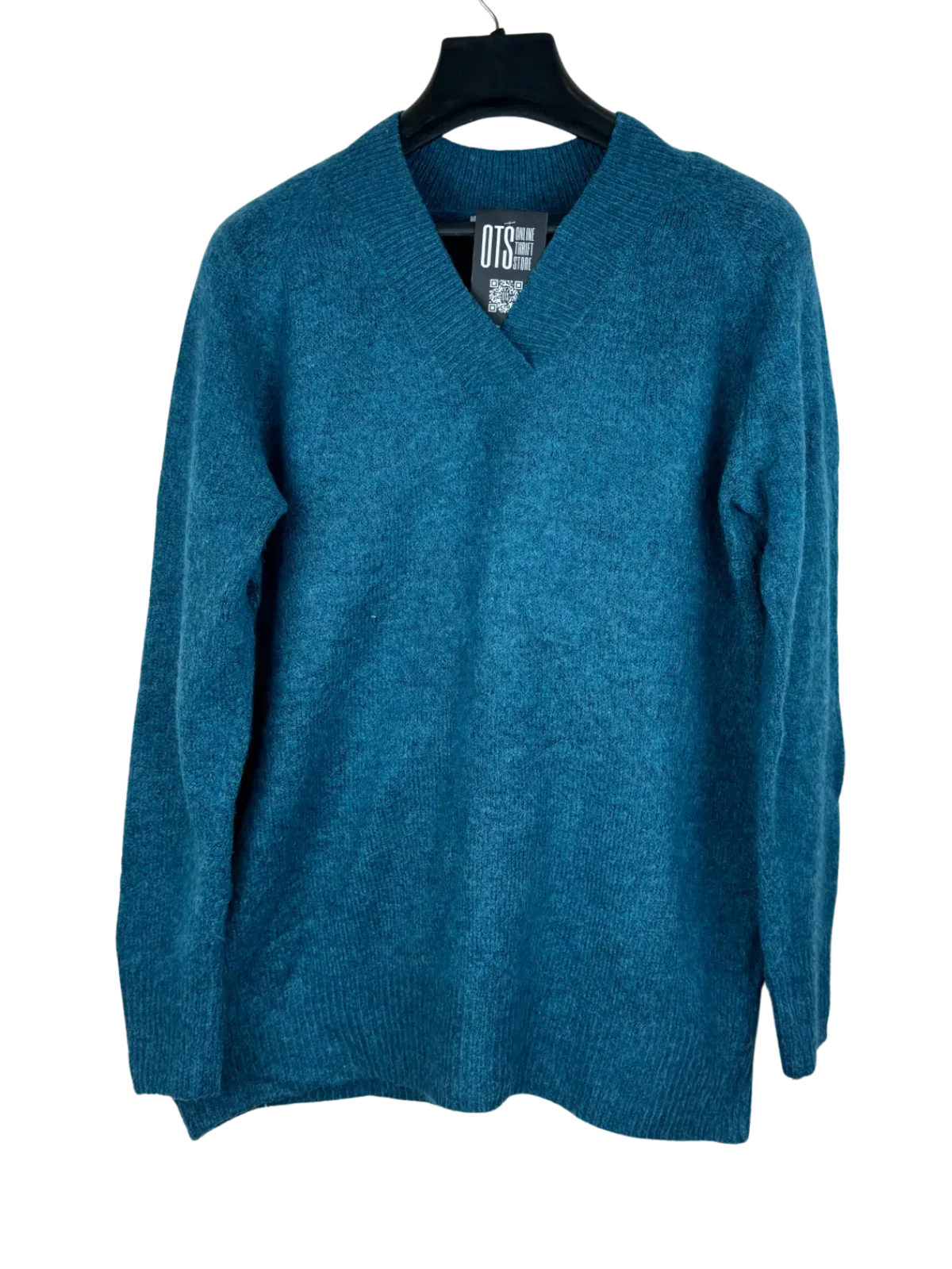Preloved Premium Plus Winter Knitted Tops by Red Herring, Green Acrylic for Women - OTS Thrift Shop Karachi Pakistan