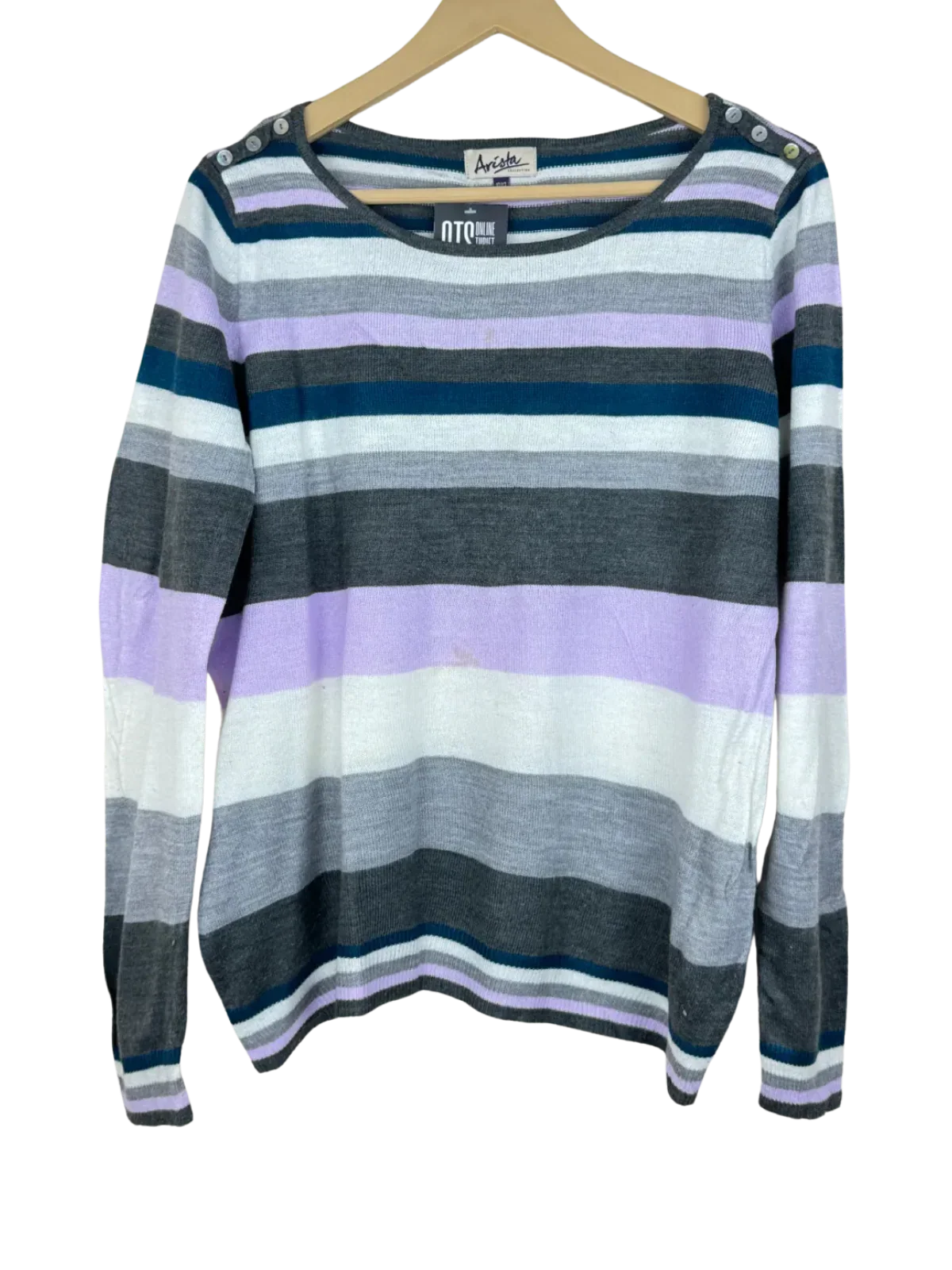 Winter Knitted Tops | Arista | Preloved Branded | Multi Acrylic | Excellent | OTS Thrift Store Lahore Pakistan