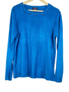 Secondhand Branded Winter Knitted Tops by Simon Jersey, Blue Acrylic fabric, Premium Plus condition, for Women - Online Thrift Shop Karachi Pakistan