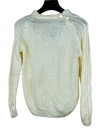 Preloved Premium Winter Knitted Tops by Unknown, White Wool for Women - OTS Thrift Shop Islamabad Pakistan
