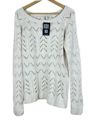 Winter Knitted Tops | Ralph Lauren | Preloved Branded | White Cotton | Excellent | OTS Thrift Store Lahore Pakistan