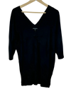 Premium Plus Condition Winter Knitted Tops | Preloved Marks & Spencer Limited Edition | Black Polyester | Thrift Shop for Women Islamabad Pakistan | OTS