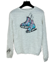 Winter Knitted Tops | F&F | Preloved Branded | White Nylon | Good | OTS Thrift Store Lahore Pakistan