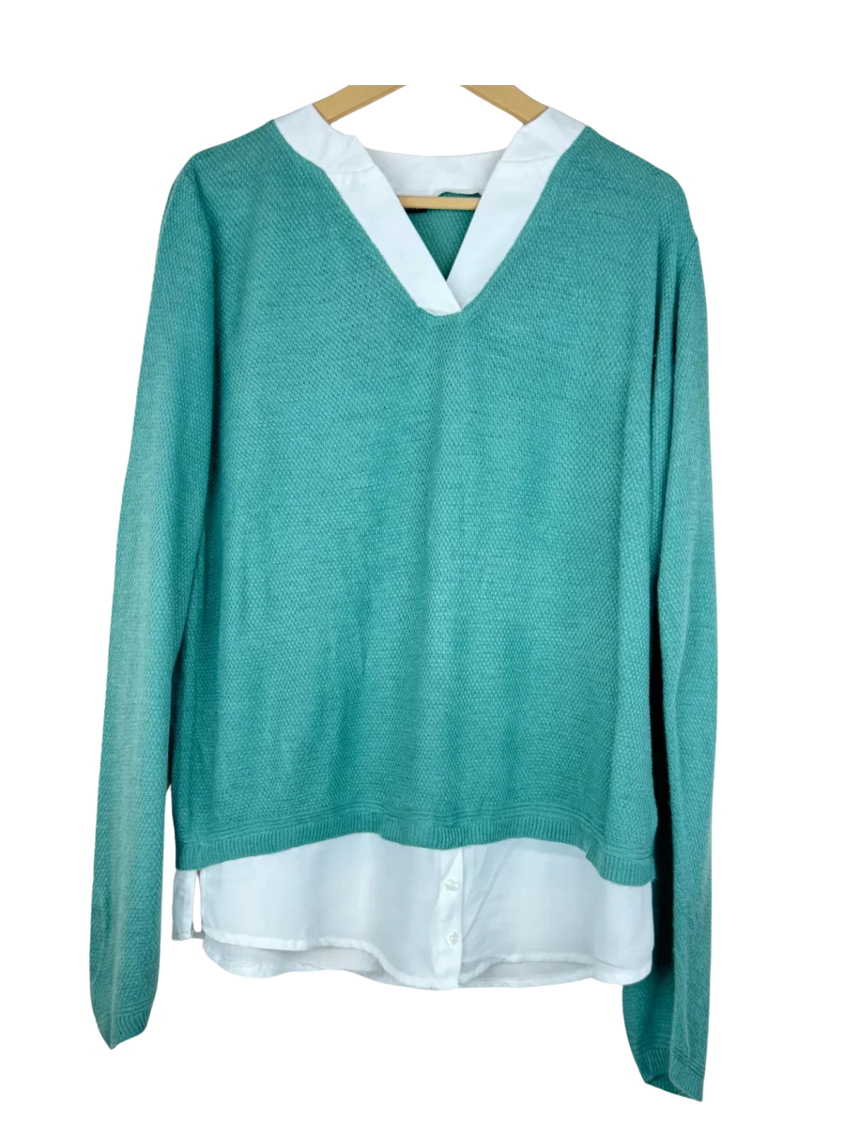 Premium Plus Condition Winter Knitted Tops | Preloved BodyFlirt | OliveDrab Polyester | Thrift Shop for Women Peshawar Pakistan | OTS
