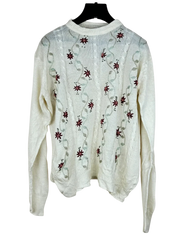 Winter Knitted Tops | Compliments | Preloved Branded | OffWhite Acrylic | Premium Plus | OTS Thrift Store Islamabad Pakistan