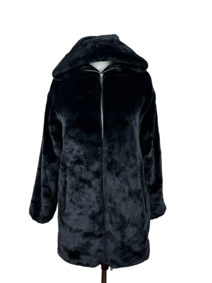 UK Imported secondhand Winter Long Cardigans - Primark brand, Black Polyester, Premium Plus condition, for Women - Online Thrift Store Lahore Pakistan