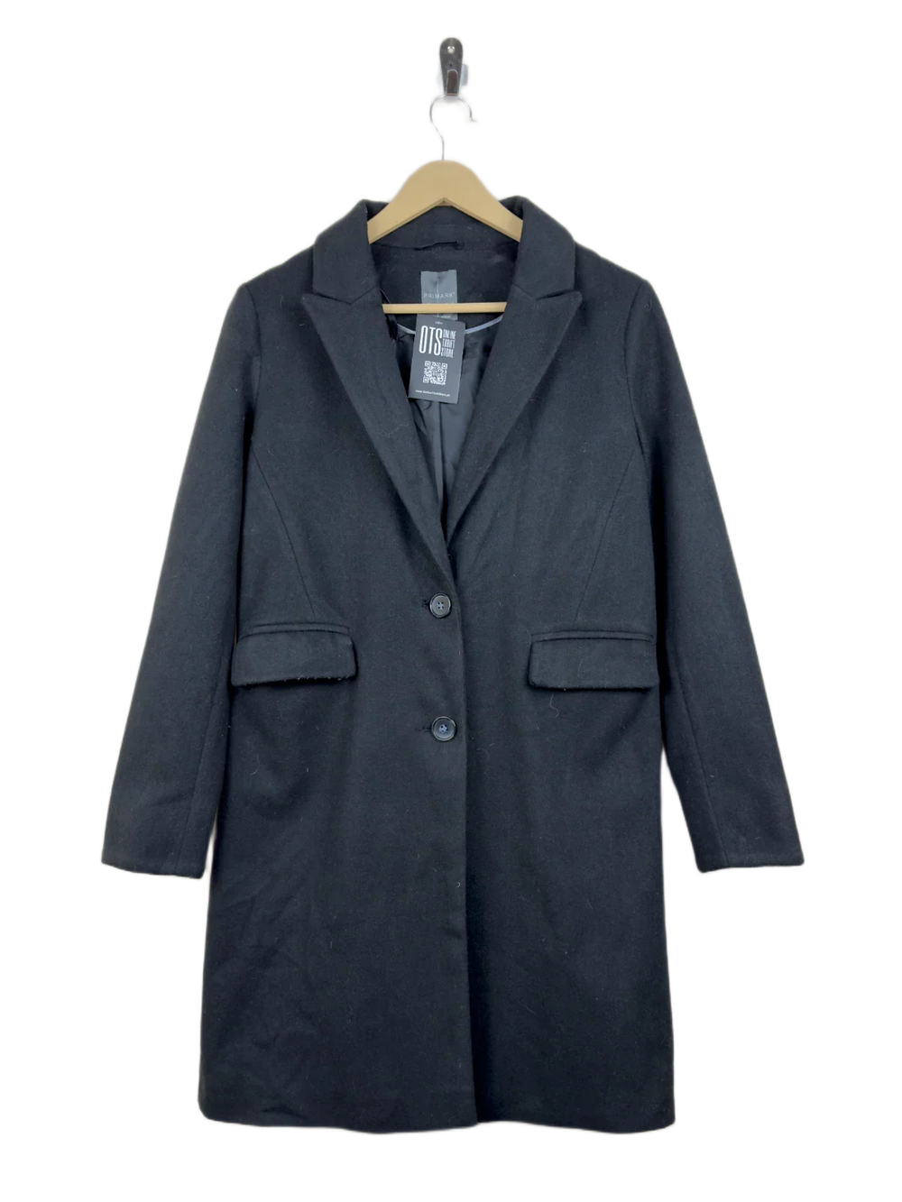 Winter Long Cardigans | Primark | Preloved Branded | Black Polyester | Excellent | OTS Thrift Store Islamabad Pakistan