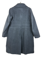 Shop Premium Condition Gray Wool + Polyester Winter Long Cardigans by Unknown for Women at OTS - Online Thrift Store Pakistan (WLC-24)