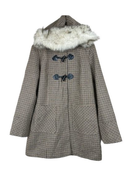 Secondhand Branded Winter Long Cardigans by Miss Selfridge, Brown Polyester fabric, Premium condition, for Women - Online Thrift Shop Peshawar Pakistan