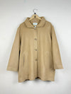 UK Imported secondhand Women's Winter Long Coat - East Ex brand, Beige Wool Lane, Premium condition, for Women - Online Thrift Store Lahore Pakistan