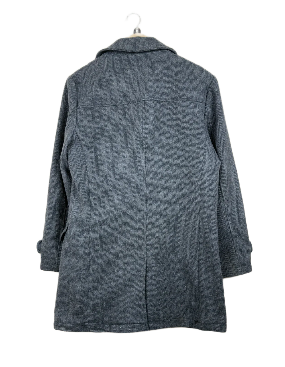 Buy Grey Polyester Winter Long Cardigans by Cedarwood State - Good condition for Women | Preloved OTS Pakistan (WLC-8)