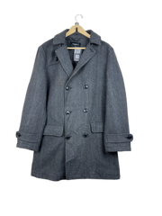 UK Imported secondhand Winter Long Cardigans - Cedarwood State brand, Grey Polyester, Good condition, for Women - Online Thrift Store Karachi Pakistan