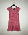 Women Maxi & Frock | Unknown | Preloved Branded | Red Polyester | Premium | OTS Thrift Store Lahore Pakistan