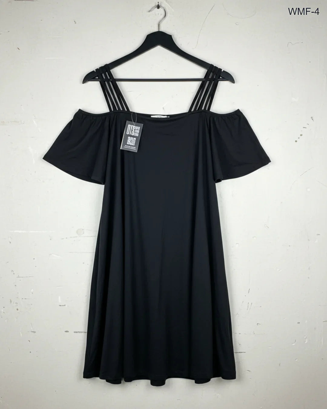 Shop Premium Women Maxi & Frock by Shein | Preloved Branded Clothes | Black Polyester | Women | OTS Thrift Store Lahore Pakistan
