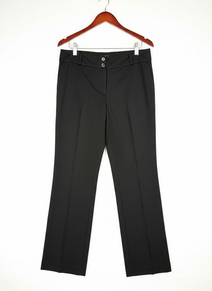 Womens Pants & Trousers | Cristiana | Preloved Branded | Black Polyester | Premium | OTS Thrift Store Lahore Pakistan