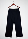 UK Imported secondhand Womens Pants & Trousers - Street One brand, Black Polyester, Premium condition, for Women - Online Thrift Store Karachi Pakistan