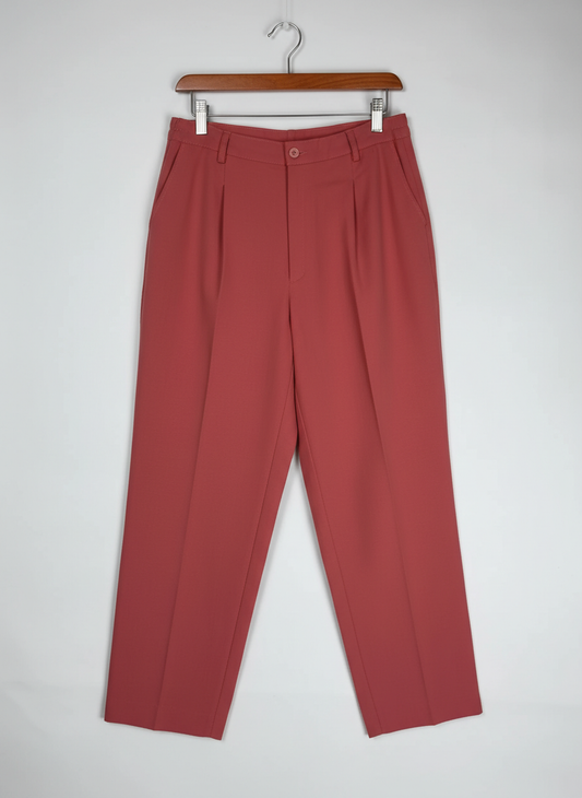 Shop Premium Womens Pants & Trousers by Cut Label | Preloved Branded Clothes | Pink Cotton | Women | OTS Thrift Store Karachi Pakistan
