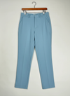 UK Imported secondhand Womens Pants & Trousers - Stradivarius brand, SkyBlue Polyester, Premium condition, for Women - Online Thrift Store Peshawar Pakistan
