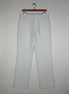 Secondhand Branded Womens Pants & Trousers by Sheego, White Polyester fabric, Excellent condition, for Women - Online Thrift Shop Islamabad Pakistan