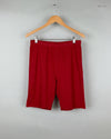 Shop Premium Womens Shorts by Boohoo | Preloved Branded Clothes | Red Polyester | Women | OTS Thrift Store Lahore Pakistan